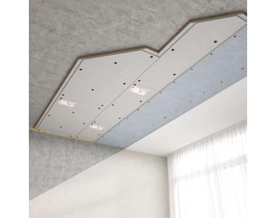 Slim A Sound Insulation System for Stretch Ceiling