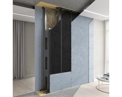 Profi Partition Sound Insulation System (double frame)