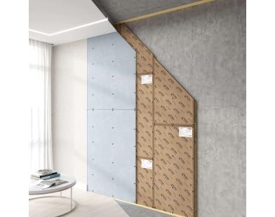 Slim P Wall Sound Insulation Frameless System
