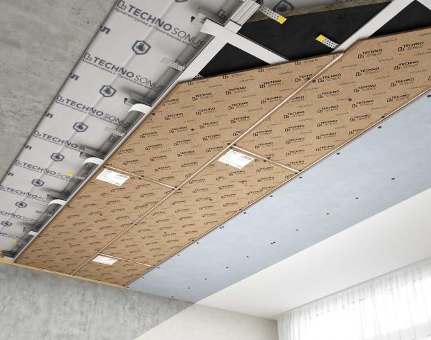 Standard P Ceiling Sound Insulation Frame System