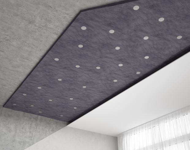 Standard M Sound Insulation System for Stretch Ceiling