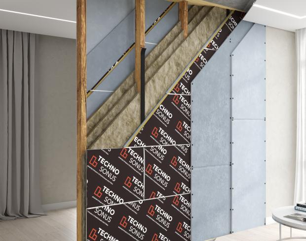 Premium 2 Sound Insulating Timber Interior Partition