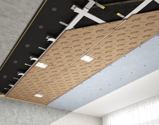 Premium P Ceiling Sound Insulation Frame System