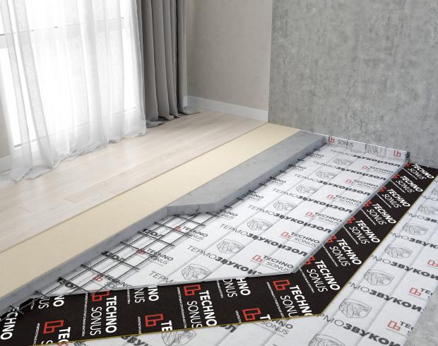 Premium Floor Sound Insulation System (floating screed)