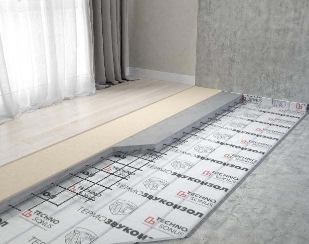 Standard 1 Floor Sound Insulation System (floating screed)
