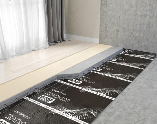 Standard 2 Floor Sound Insulation System (floating screed)