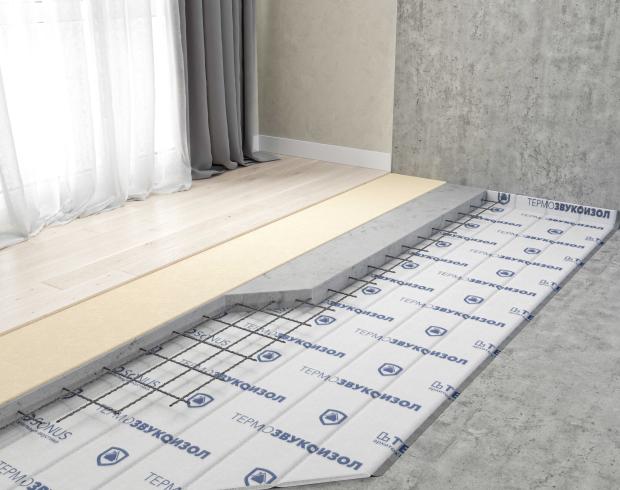 Standard 1 Floor Sound Insulation System (floating screed)