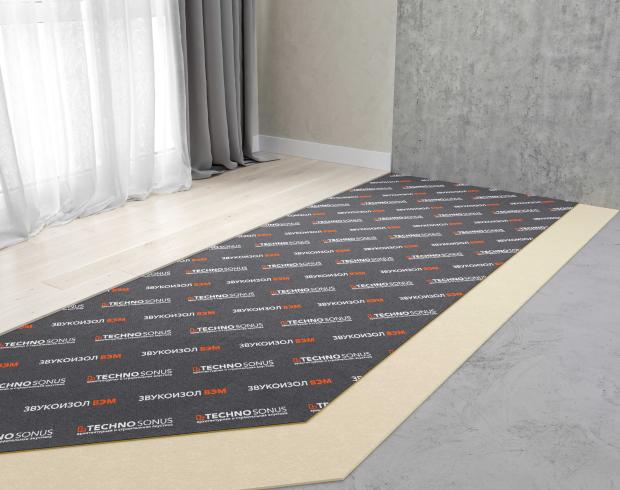Standard M Floor Sound Insulation System (for finished floor)