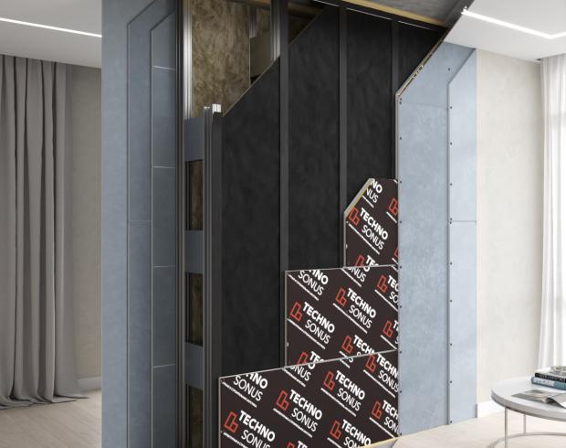 Profi M1 Partition Sound Insulation System (double frame)