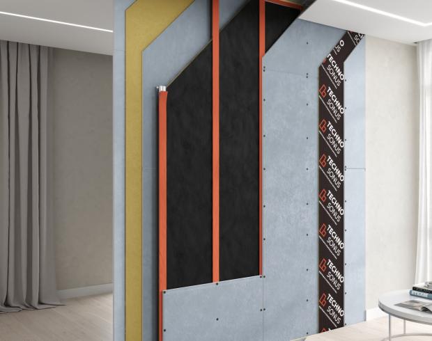 Standard M Partition Sound Insulation System