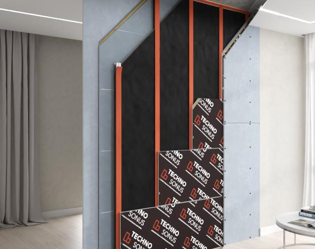 Standard M1 Partition Sound Insulation System