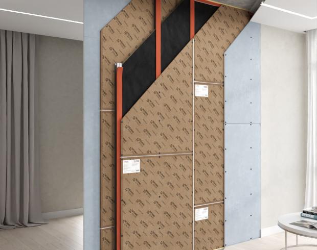 Standard P Partition Sound Insulation System