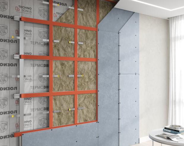 Basic Wall Sound Insulation Frame System