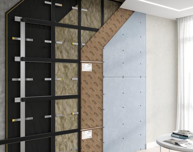 Premium P Wall Sound Insulation Frame System