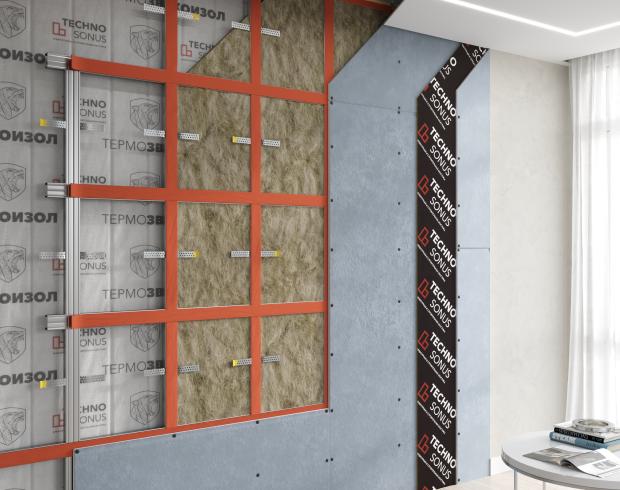 Standard M Wall Sound Insulation Frame System