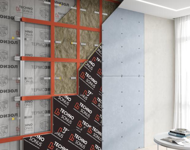 Standard M1 Wall Sound Insulation Frame System